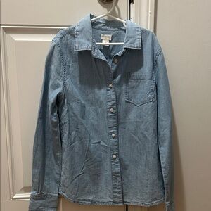 Crewcuts Blue Button Down Shirt for Kids Boys 12